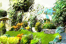 Garden design:not really satisfied Garden design:the garden accompnying my apartmnt