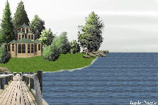 Garden design: Garden design:Welcome to Evergreen Island