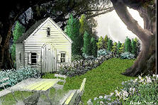 Garden design: Garden design:Forest Moon (my version)