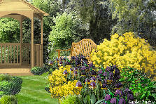 Garden design: Garden design:secret place