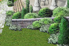 Garden design: Garden design:GARDEN RUINS...(my version)