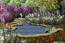 Garden design: Garden design:Lone Pond