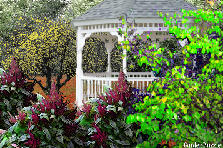 Garden design: Garden design:Secret Pavilion