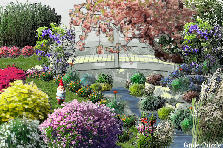 Garden design:a time to think of love Garden design:peace in the garden