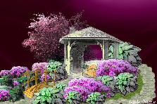 Garden design:GAZEBO MEDITATION Garden design:A BEAUTIFUL PLACE TO MEDITATE
