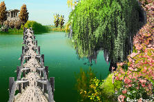 Garden design: Garden design:BAY BRIDGE