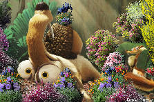 Garden design:WHAT A KISS! Who knew? RIP little buddy. I thought that nut would be the death of you long before any woman would ever be. What a way to go. Never even got open it either, after all they been through toghether.... poor little skin flint, and his nut. Garden design:WHAT A KISS... !!! (Just for fun)