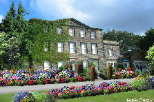 Garden design:Lovely old English Manor looks alive with some fresh new landscaping and garden works. A breath of fresh air to visit, and stroll around it's ancient gardens and ruins. Garden design:Old English Manor