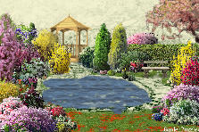 Garden design: Garden design:Lago