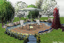 Garden design: Garden design:Focal Point