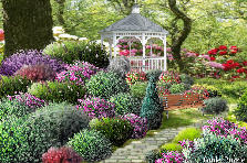 Garden design:Alanna's Shrub Garden