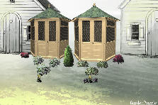 Garden design: Garden design:Angell Street