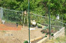 Garden design:my personal created garden space in backyard Garden design:garden