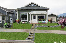 Garden design:New build Garden design:Our home