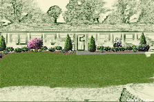 Garden design:walker residence