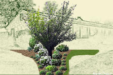 Garden design:walker residence