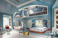 Garden design: Garden design:Beach House Bedroom Bungalow