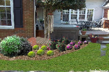 Garden design:WADDELL COURTYARD 2