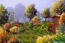 Garden design:Mellow Yellow