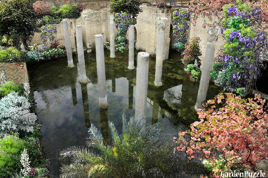 Garden design:Life's pillars consist. - Spring