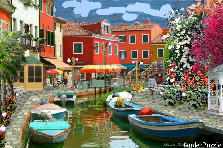 Garden design:The boats are in dock. Anyone want a ride? Garden design:Dock