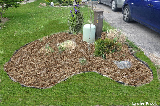 Garden design:Front Garden Spring 2012 - Summer