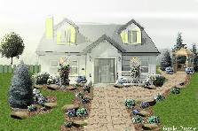 Garden design:Just trying this out 