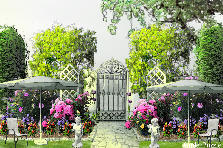 Garden design:please come rest with me