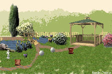 Garden design: Garden design:jardin rosy