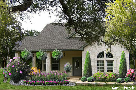 Garden design:Austin, Texas - Summer