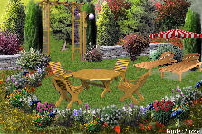 Garden design: Garden design:in parc