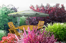 Garden design: Garden design:A Nice Place to have Lunch