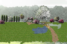Garden design:dreaming Garden design:future backyard