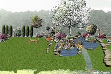 Garden design:dreaming Garden design:future backyard