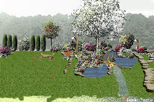 Garden design:dreaming Garden design:future backyard