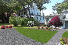Garden design:wolcott front door