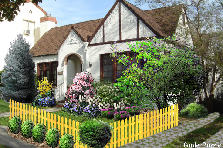 Garden design: Garden design:Cottage House