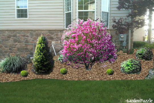 Garden design:Vollrath Side C - Spring