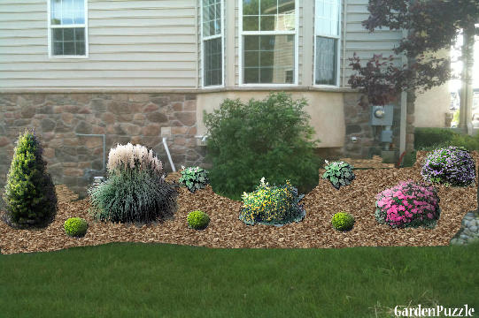Garden design:Vollrath Side D - Summer