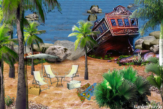 Garden design:A day in the "Pirates Beach" - Spring
