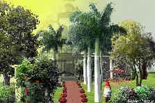 Garden design:come set and rest with me please