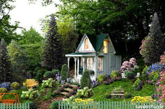 Garden design:Just a quiet place to get well - Spring