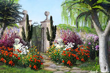Garden design:A Sunny Gate