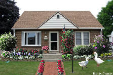 Garden design:Goose party