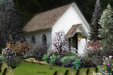 Church Garden  - Winter