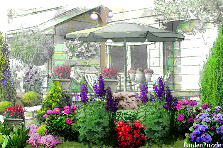 Garden design:Do you want an ice cream late afternoon ?
It is very enjoyable, refreshing and flavorful, in this hot summer.
BIG close, big EFFECT, don´t you think ? Garden design:CLOSE