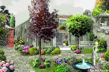 Garden design:The Fountain