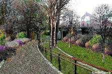 Garden design:Walk on by