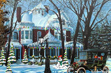 Garden design:Old fashion Christmas!