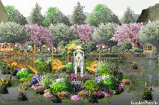 Garden design:I sat in an office and heard a lawyer read a will of a person I didn't know, leave me as the only heir, some property/estate, including gardens and a run down mansion. Great. I have no idea where it was, and he has never heard of it. It was between mountains or large rocks, up a steep roadway, somewhere. And so I began my search. Garden design:The Secret Garden Between The Rocks